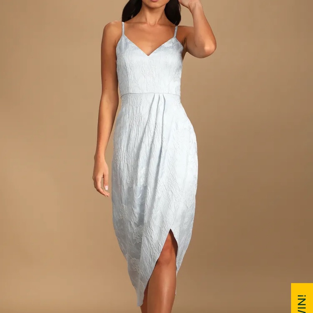 NWT Lulus Jaquard Dress